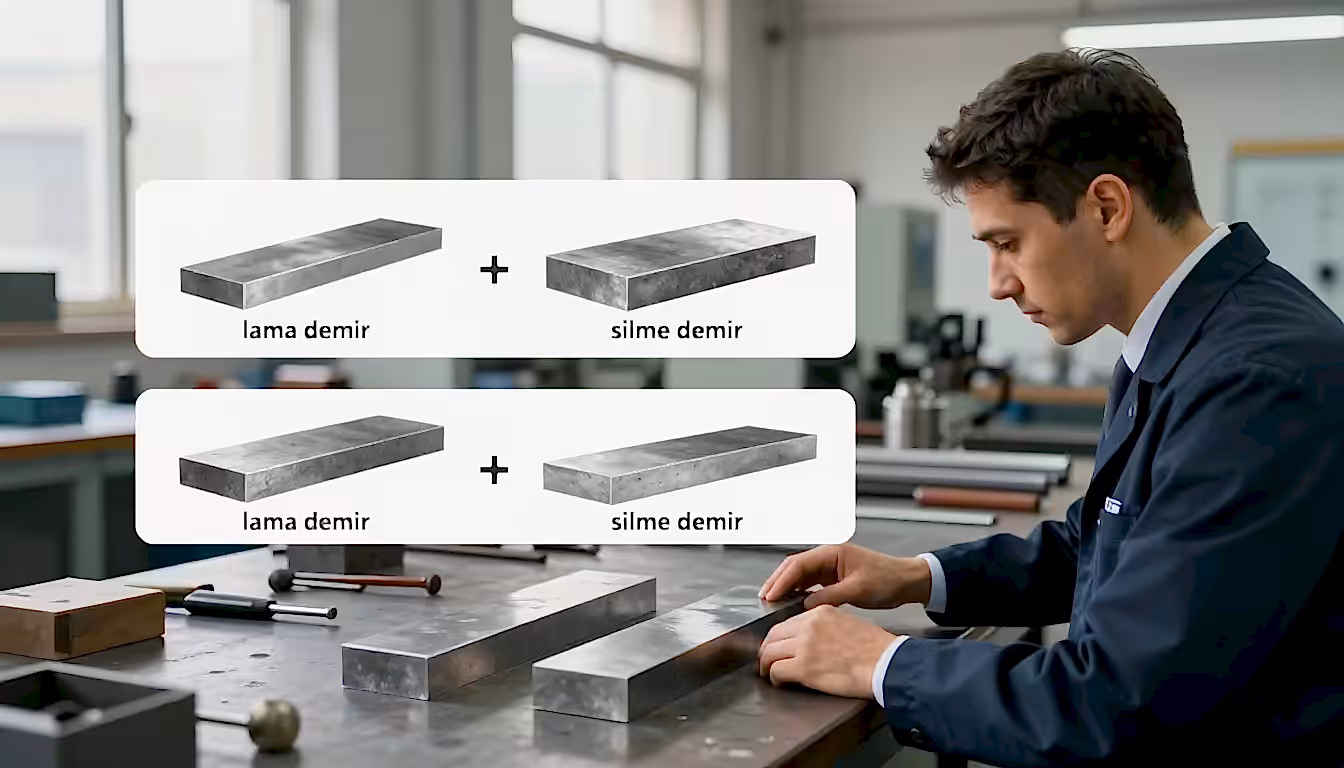 lama ve silme demir farkı